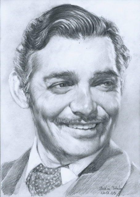 Clark Gable by: Batári István | 2017, vegyes