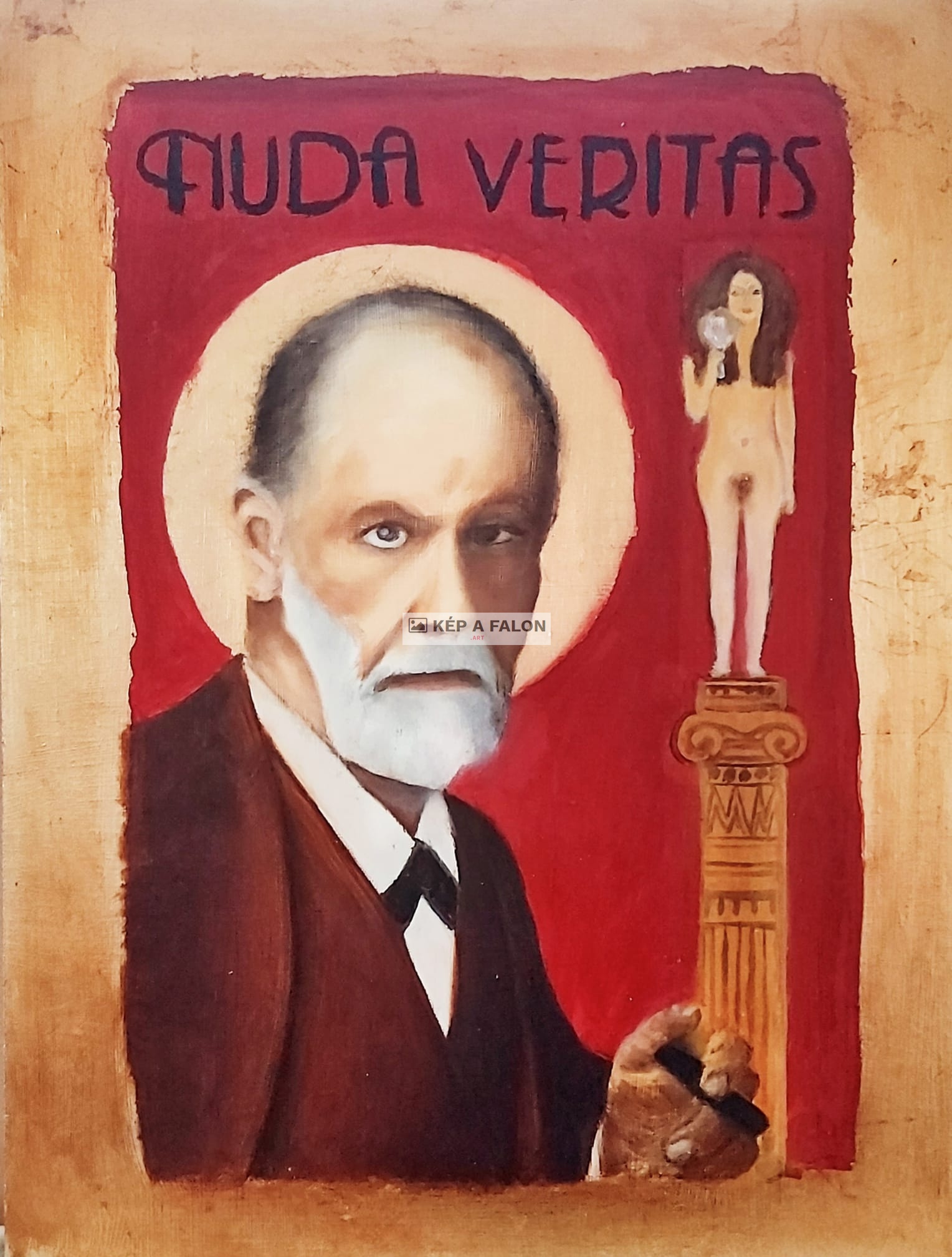 Nuda Veritas by: Horgász  Csaba  | 2020, egyéb festmény