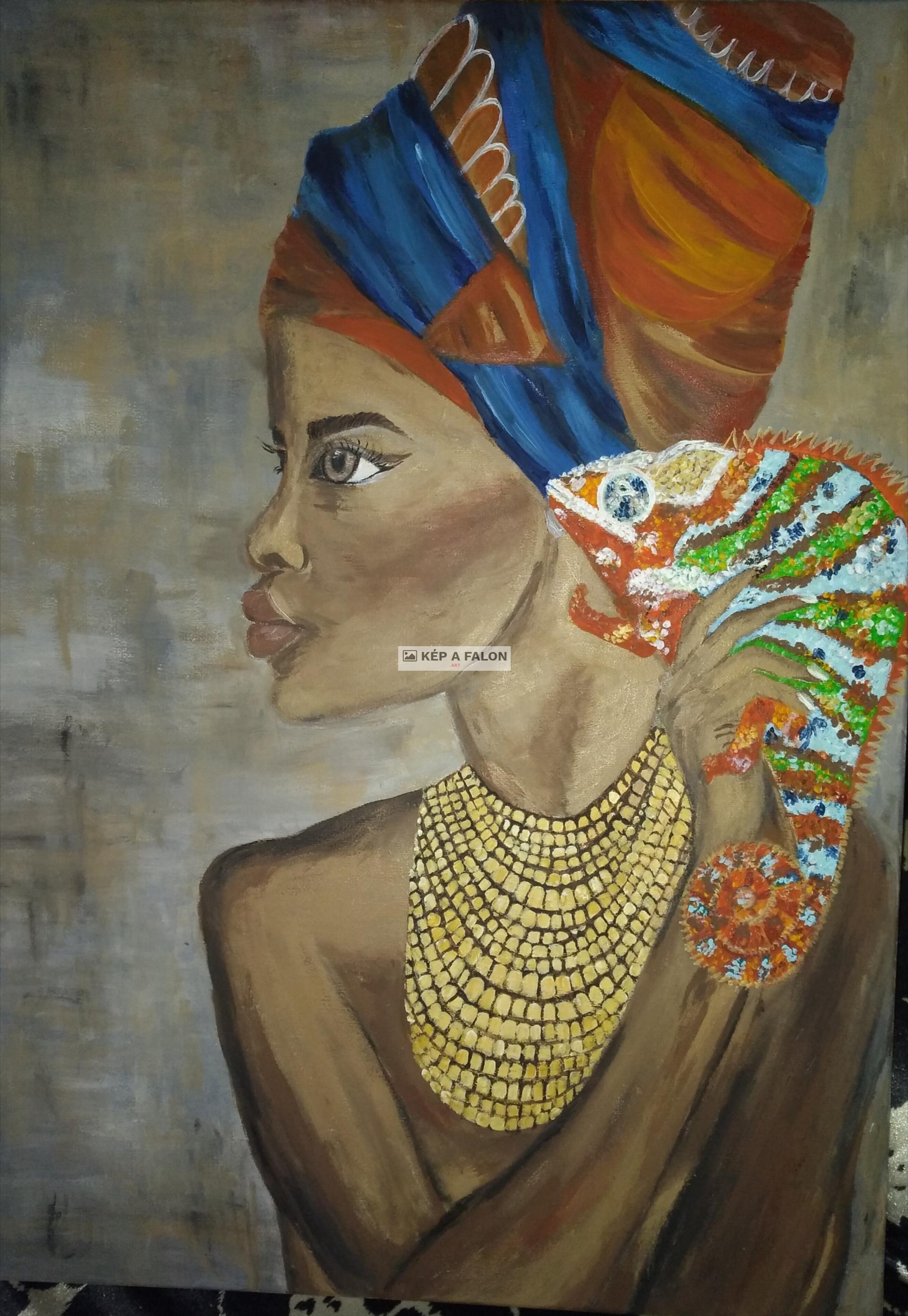 Afrika by: Szabó  Éva | 2021, akril festmény