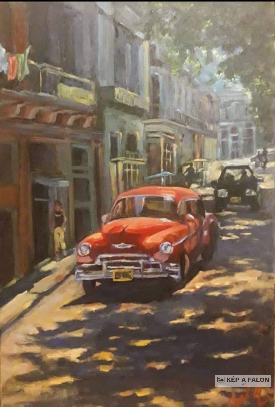 Időutazás by: Békési-Egedi Mária | 2023, olaj festmény