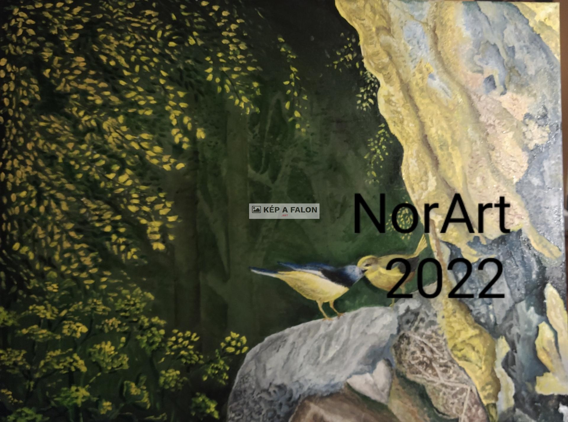 Erdei Találka  by: Nógrádi  Nóra  | 2022, olaj festmény