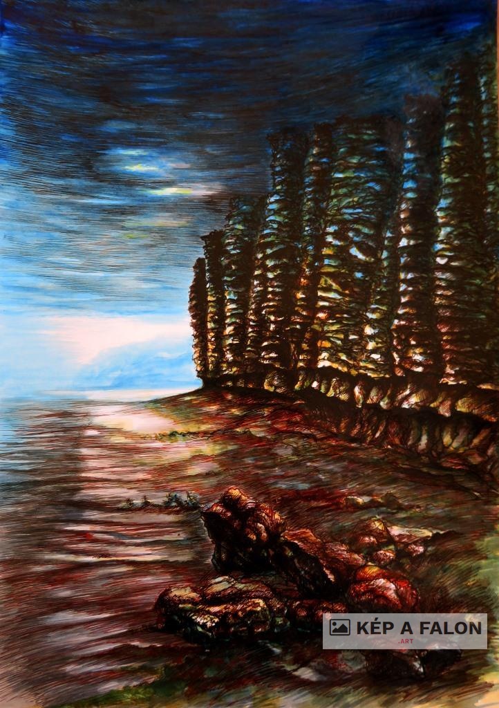 Dorset by: Olexa József József | 2024, akvarell festmény