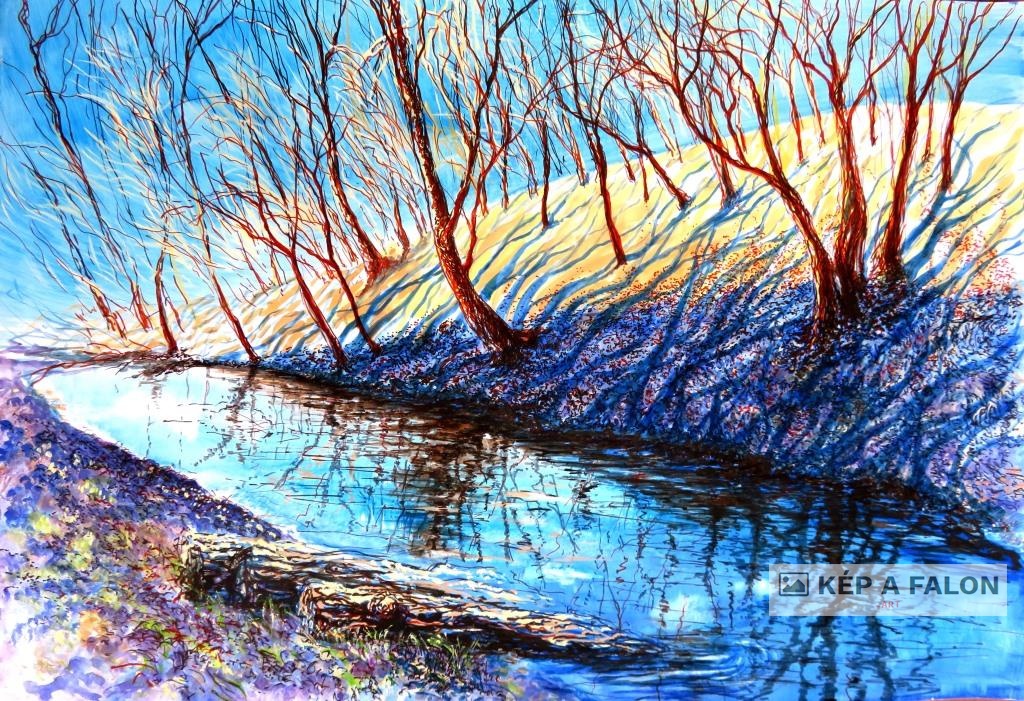 New Forest 2 by: Olexa József József | 2024, akvarell festmény