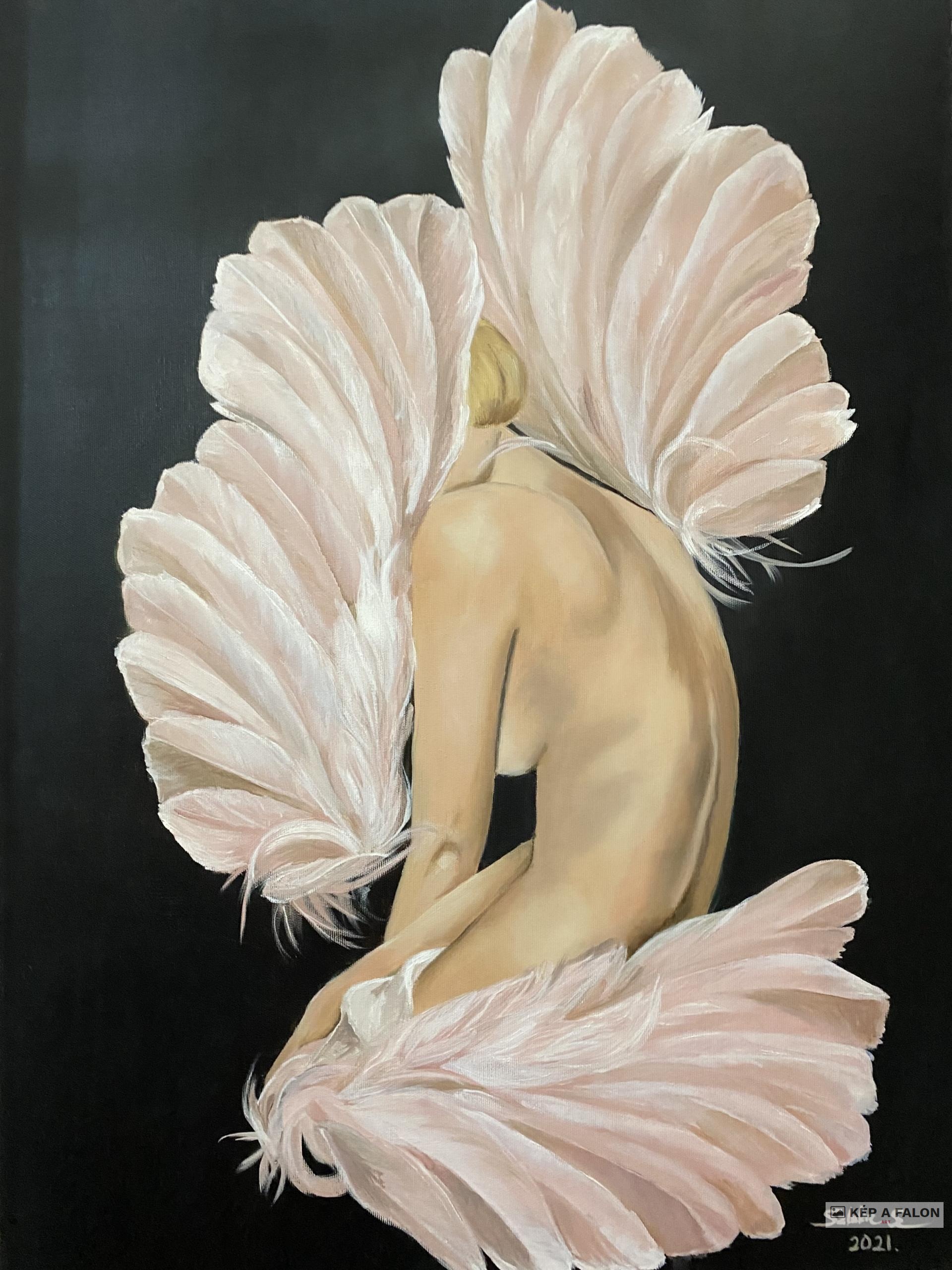 Pink lady by: Szluka Szilvia | 2021, olaj festmény
